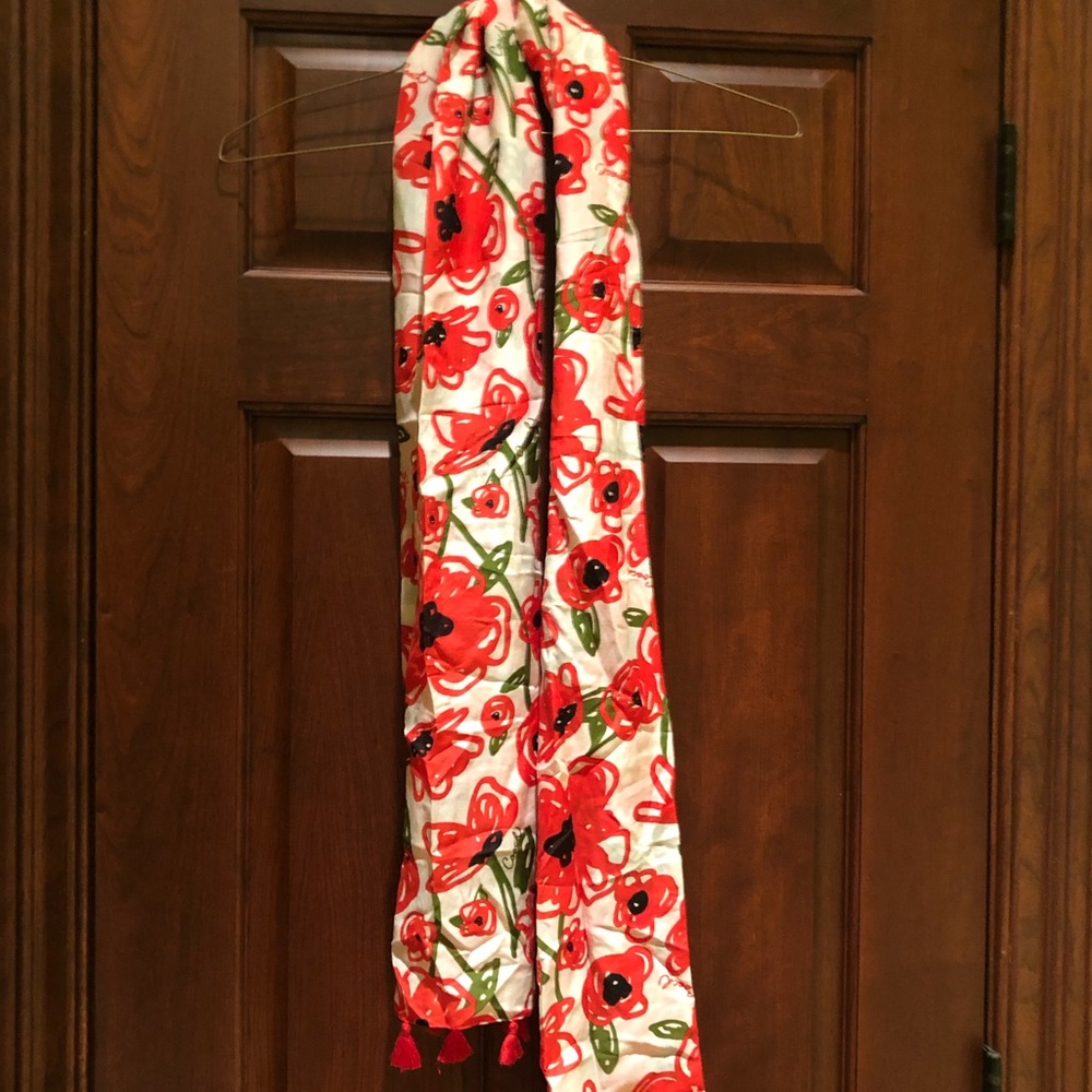 Coach Floral Scarf